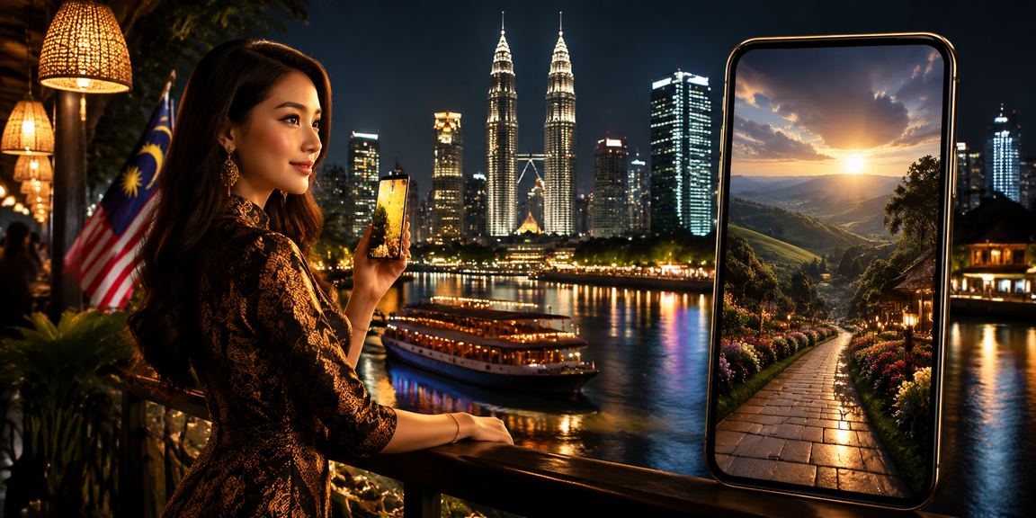 Malaysian users on a mobile casino app playing slots