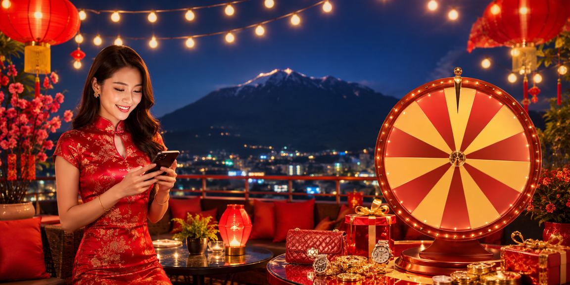 Pengguna Sabah menyertai lucky draw setelah mendaftar akaun vegas108